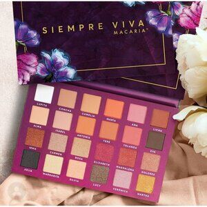 Macaria Beauty Siempre Viva 24 Shades Matte & Shimmery Eyeshadow Palette